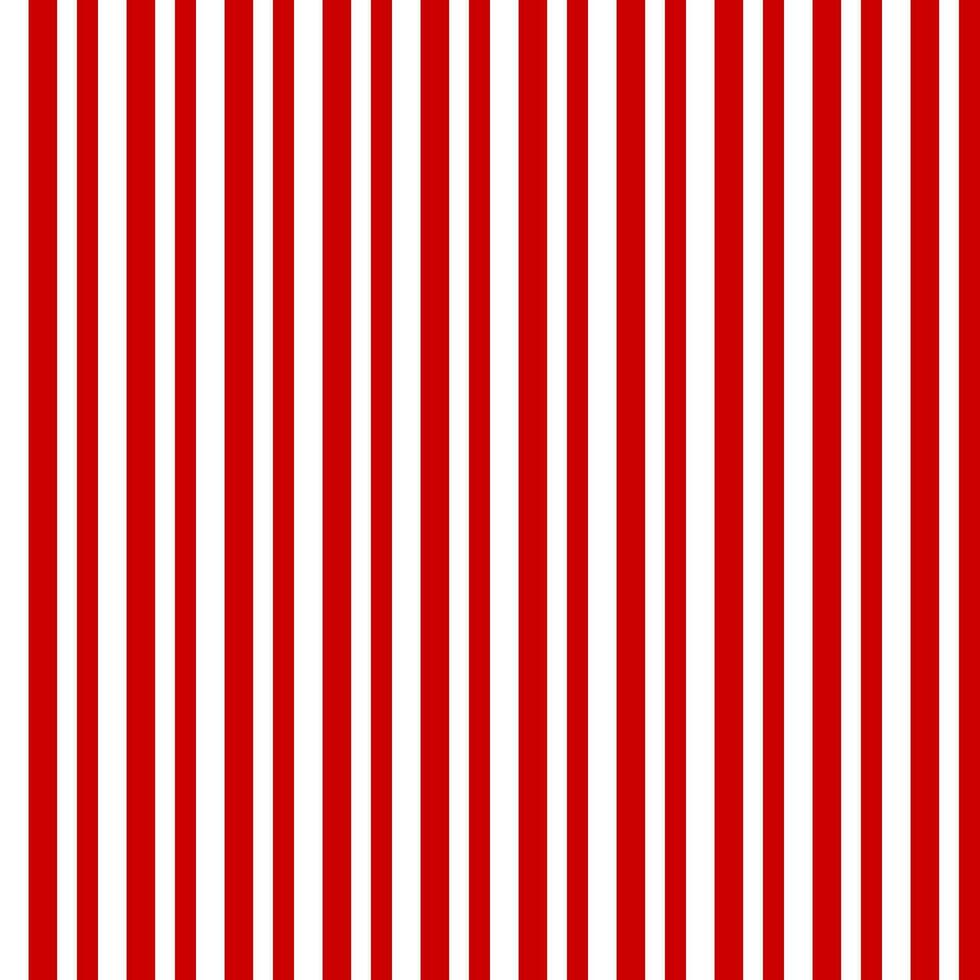 sömlös mönster röd och vit vertikal randig. lämplig för framställning gåva omslag väska mönster vektor