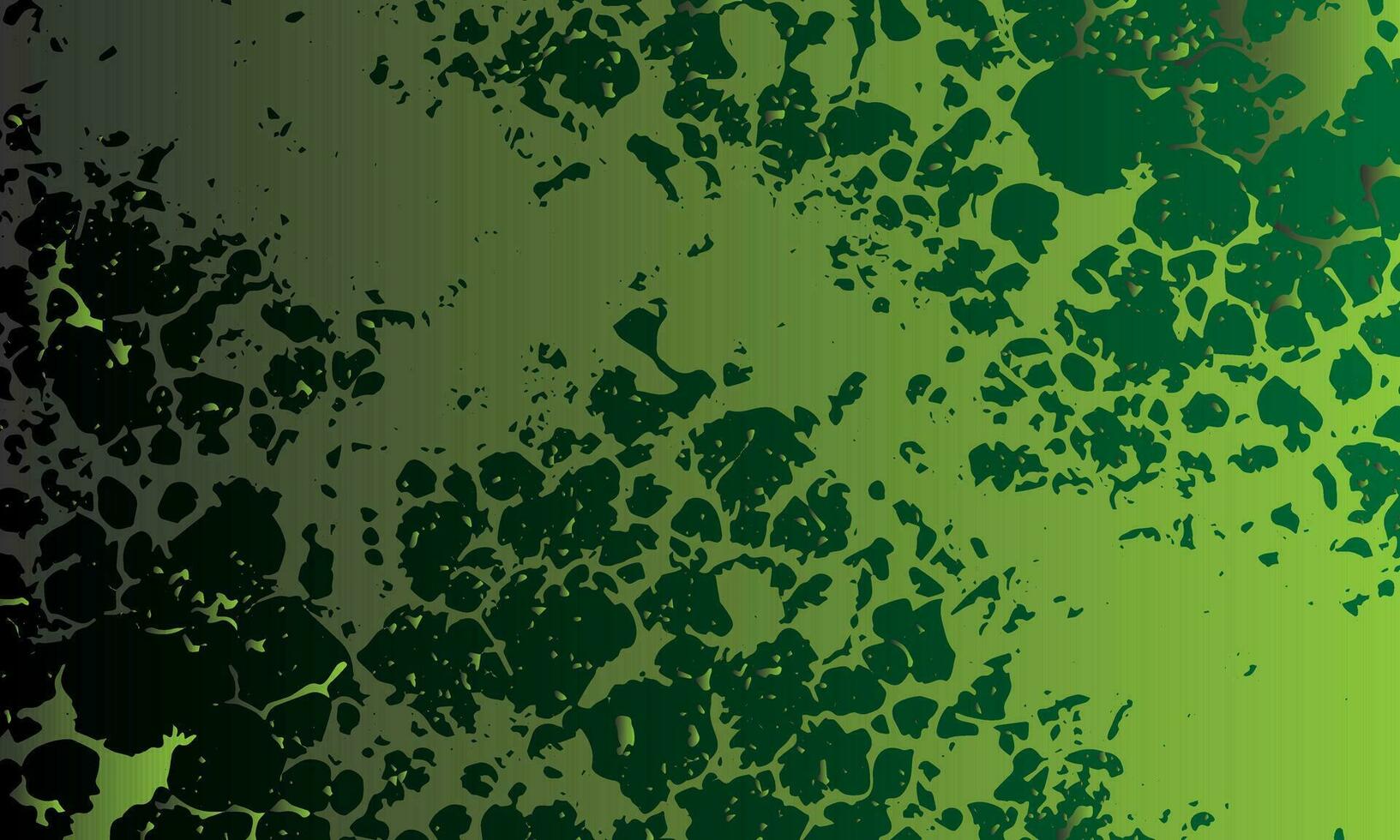 grön och svart grunge textur bakgrund vektor