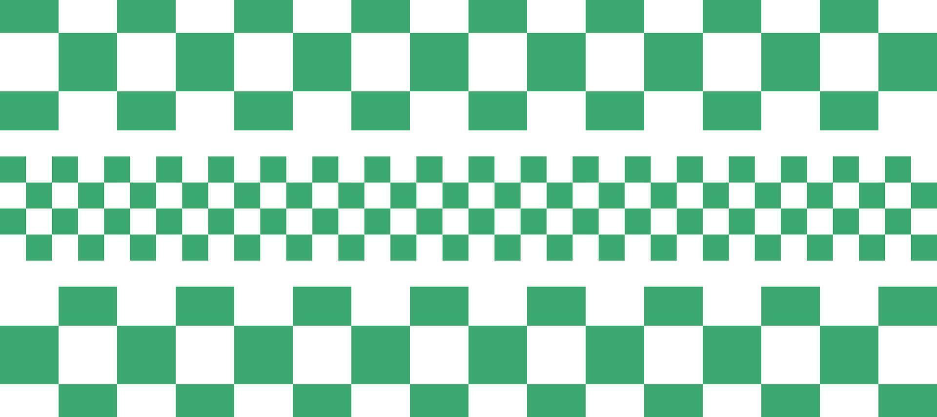 abstrakt grön kvadrater lopp flagga bakgrund tapet vektor