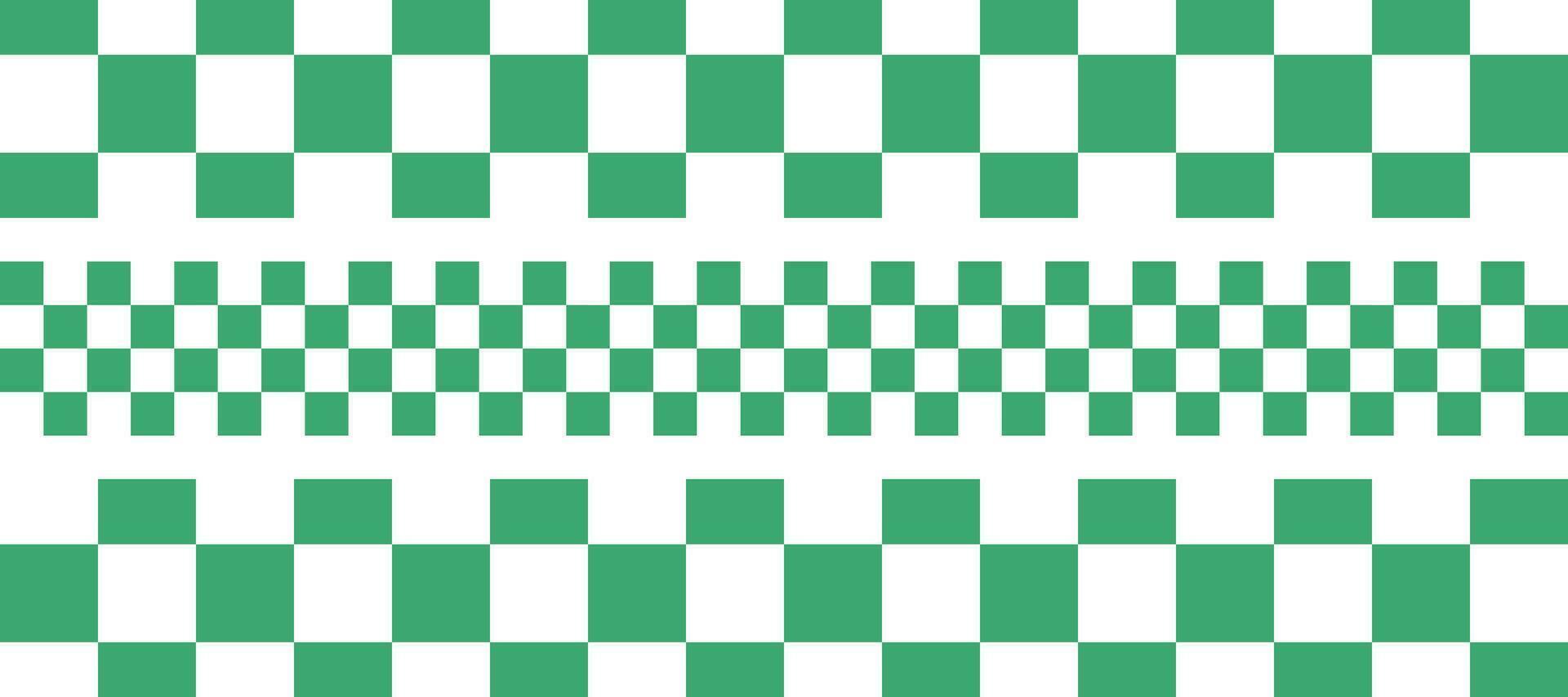 abstrakt Grün Quadrate Rennen Flagge Hintergrund Hintergrund vektor