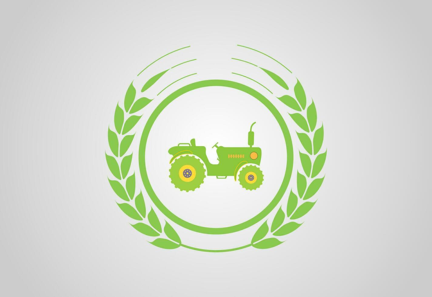 traktor argo odla, lantbruk industrier lantbruk industrier fri vektor logotyp design