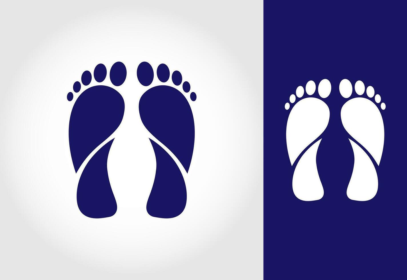 fot och fot vård ikon logotyp , och vrist sjukvård, fri vektor