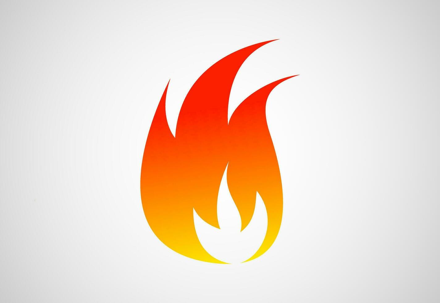 brand flamma logotyp design. brand ikon, brand tecken symbol fri vektor