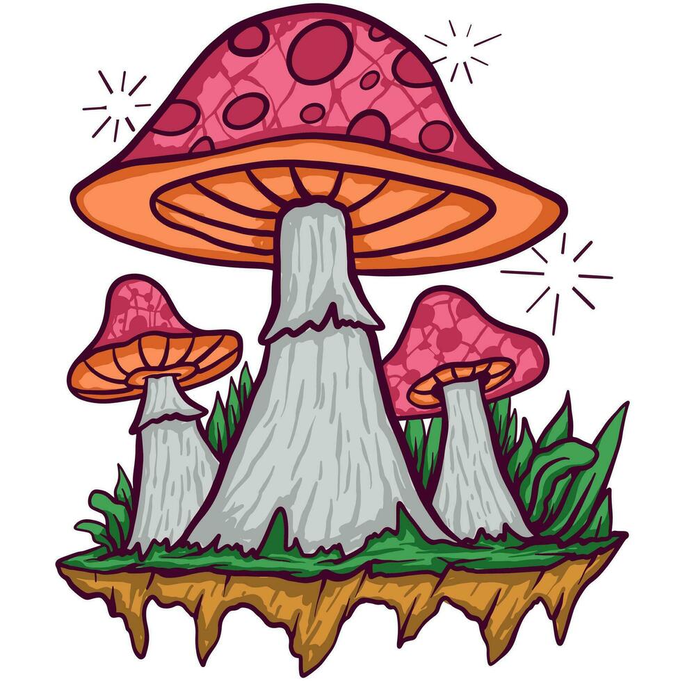 Pilz Illustration Vektor