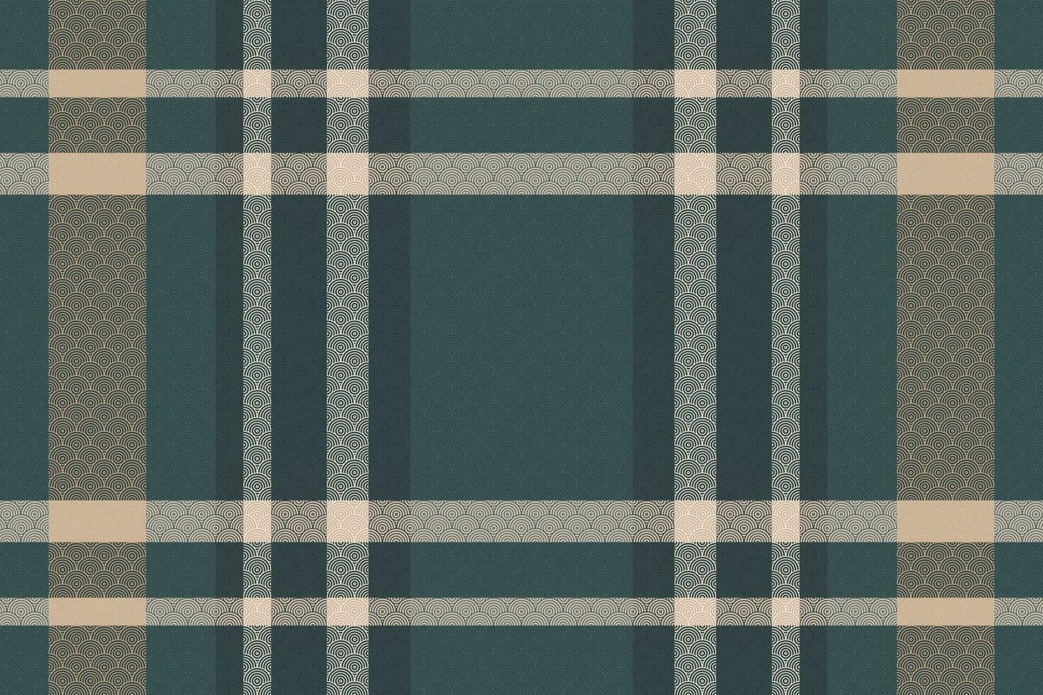 Tartan-Plaidmuster mit Textur und Retro-Farbe. vektor