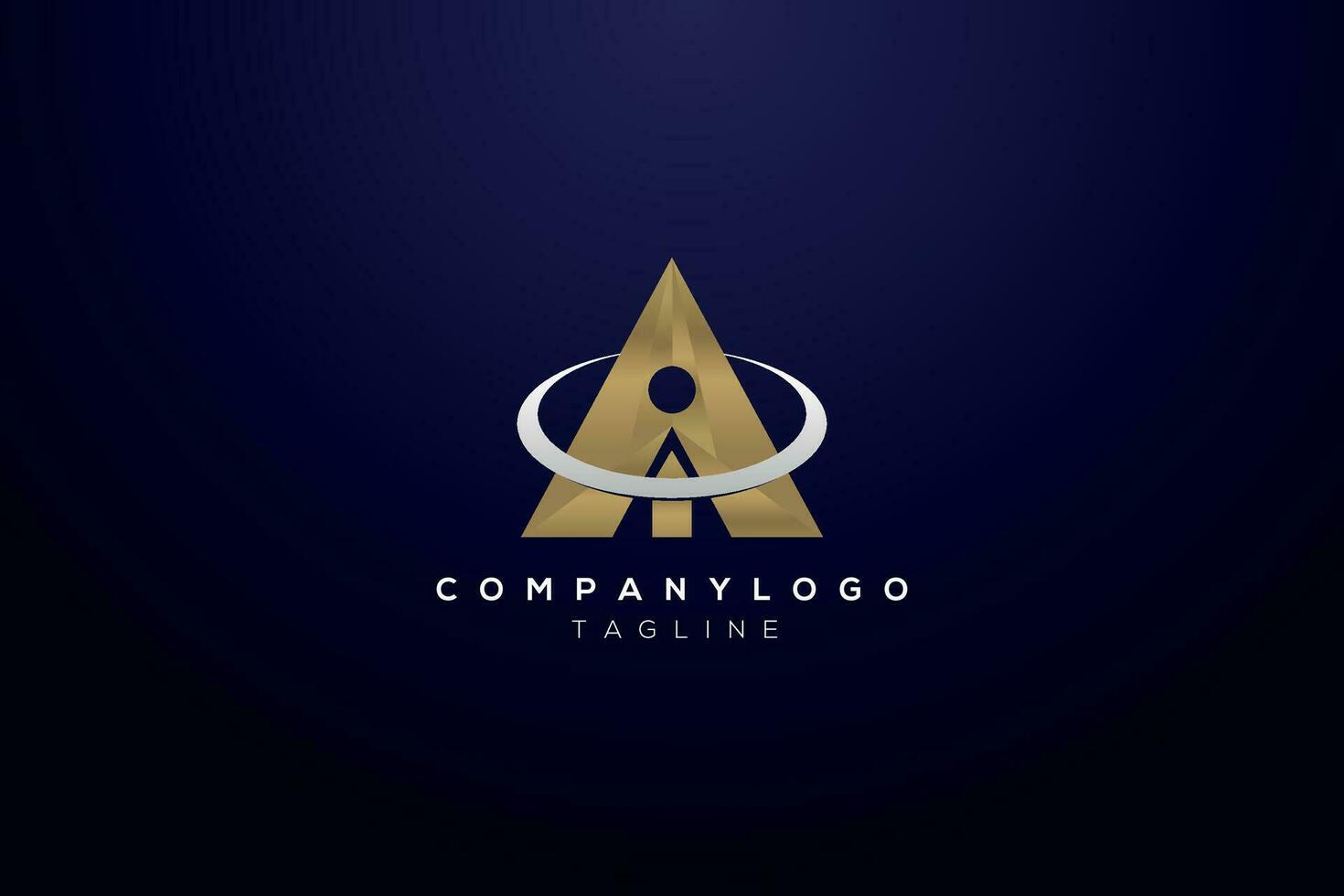 ai ia Logo Design Initiale Brief Technik futuristisch korporativ Geschäft Design künstlich Intelligenz Profi Vektor