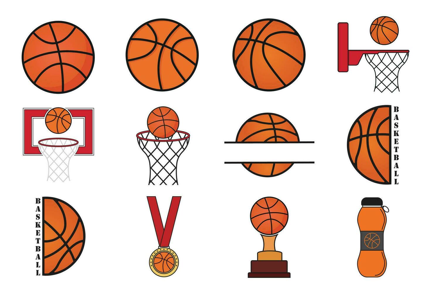 basketboll ClipArt bunt, basketboll vektor bunt, basketboll illustration, sporter ClipArt bunt, sporter vektor bunt, sporter illustration