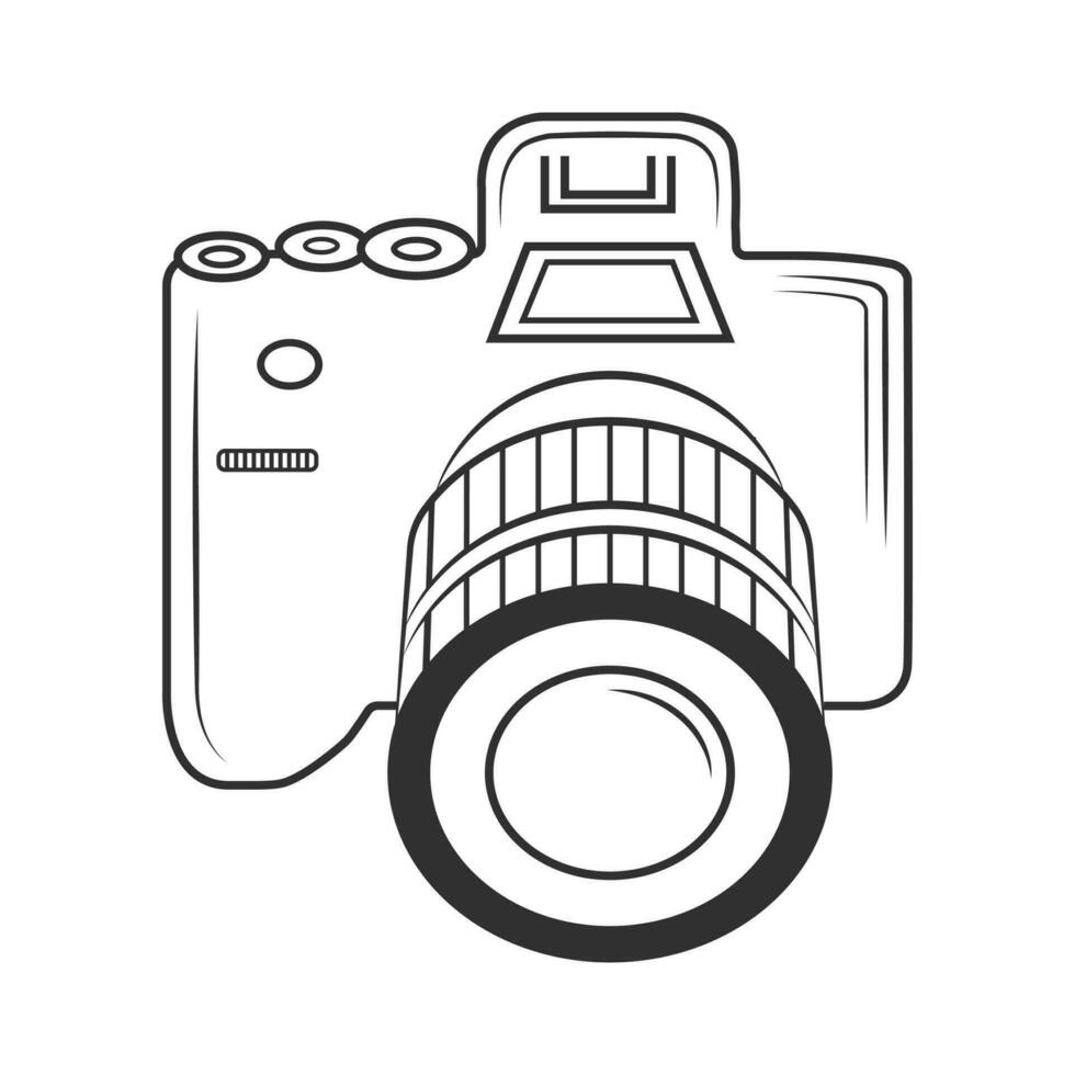 kamera översikt vektor, fotografi översikt, kamera ikon, kamera vektor, fotografi ikon, värld fotografi, värld fotografi dag, fotografi logotyp, fotografi vektor, fotografi illustration vektor