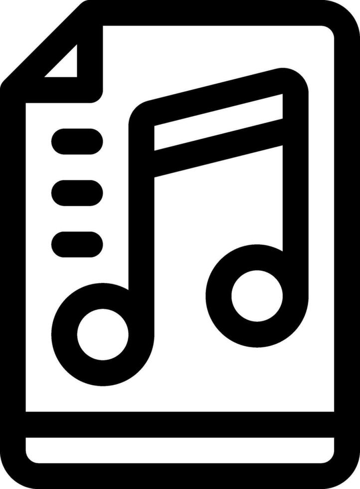 diese Symbol oder Logo Musik- Symbol oder andere wo es erklärt das Typen von Musical Instrumente Das sind häufig gespielt und Andere und Sein benutzt zum Netz, Anwendung und Logo Design vektor