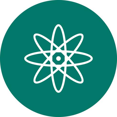Vektor-Atom-Symbol vektor