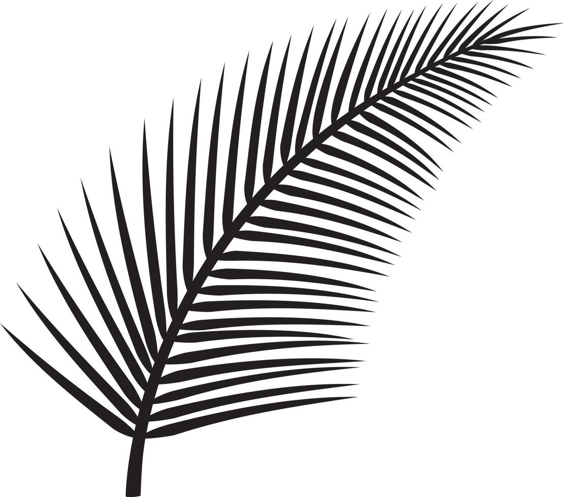palmblad vektor
