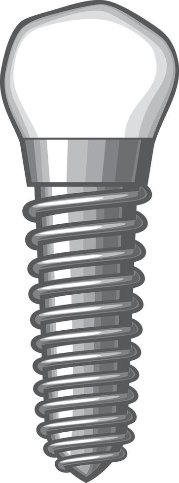 Zahnimplantat-Symbol vektor