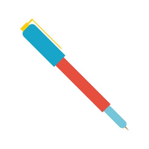 Vektor-Stift-Symbol vektor
