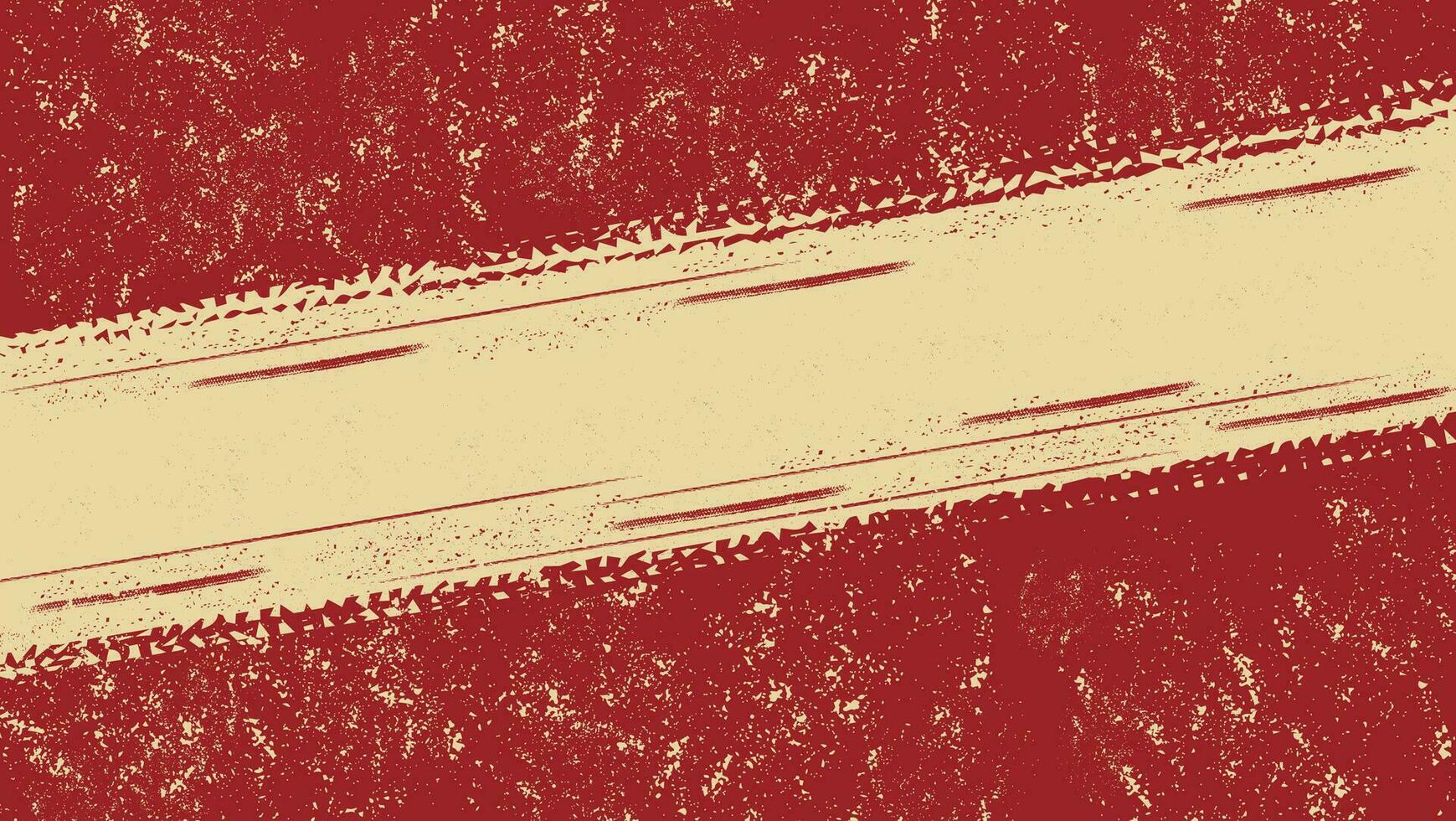 abstrakt ästhetisch Sanft Pastell- Farbe Beige und rot Grunge Textur Hintergrund. retro Illustration. vektor