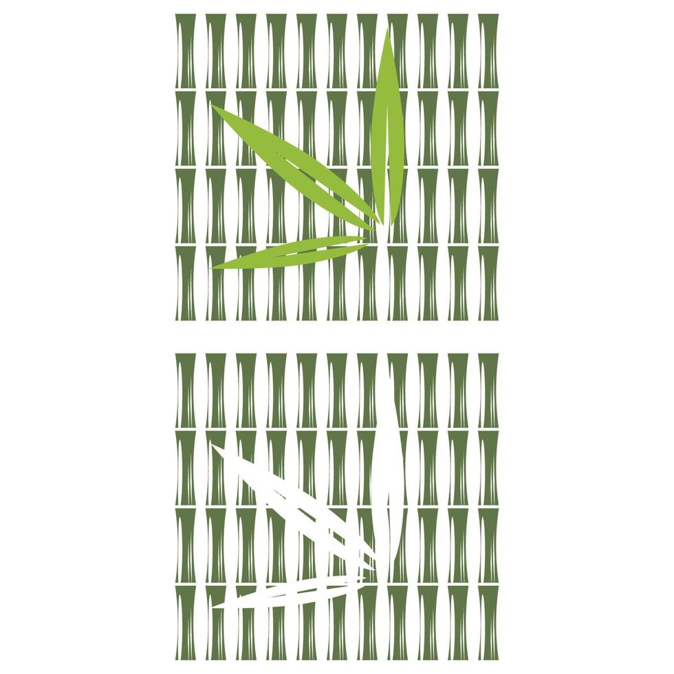 bambu logotyp mall vektor ikon illustration design