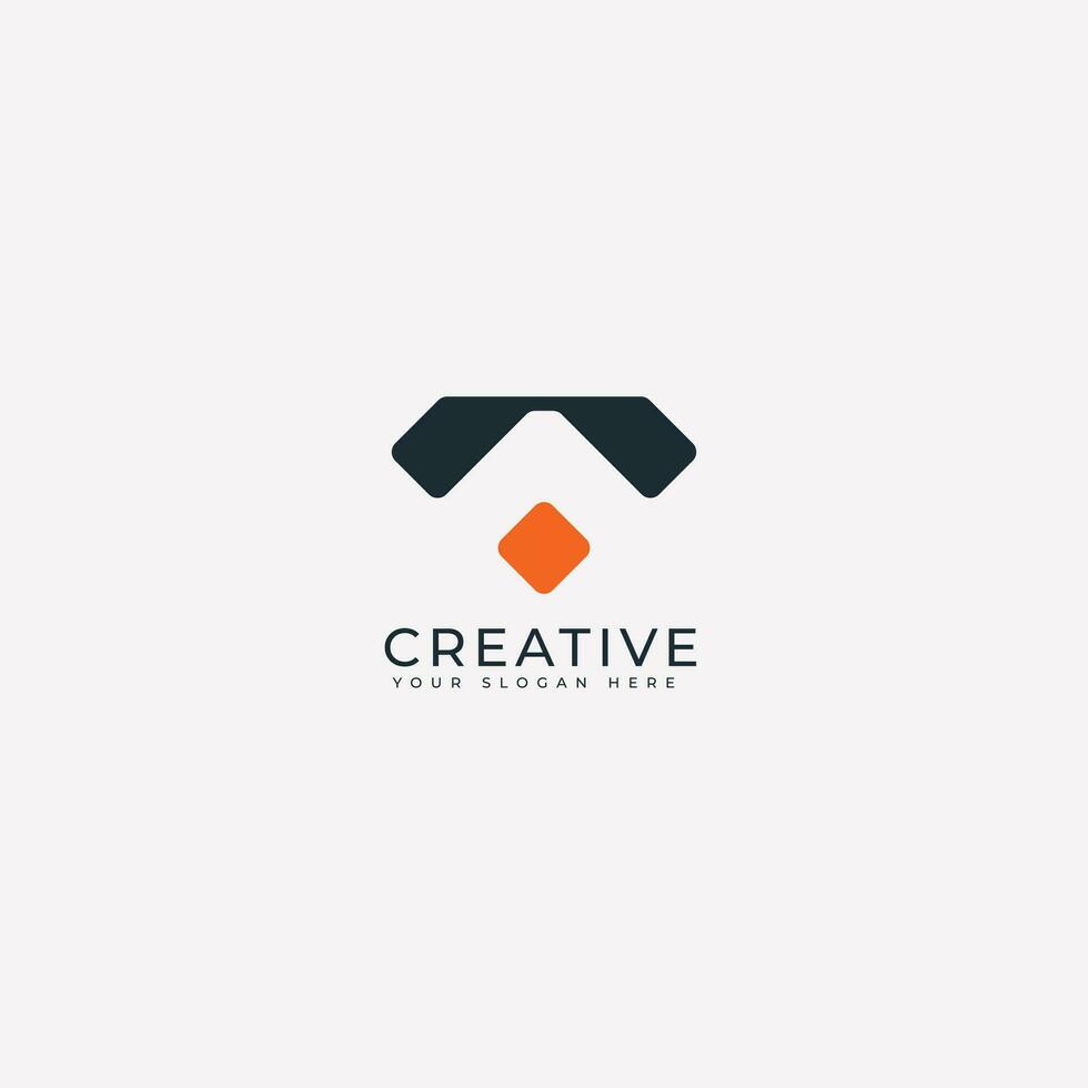 pil, modern, minimalistisk och tidlös logotyp ikon vektor