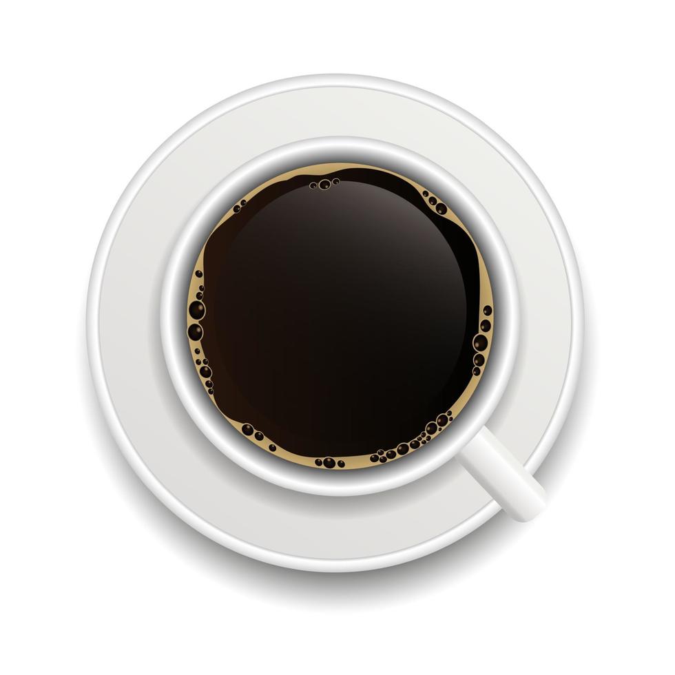 kaffe inbjudan bakgrund vektor illustration