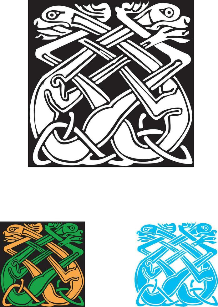keltisch Symbol, großartig zum Tätowierung oder Hemd drucken. vektor