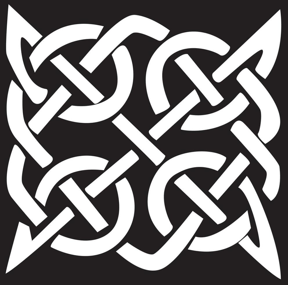 celtic mönster och Knut vektor