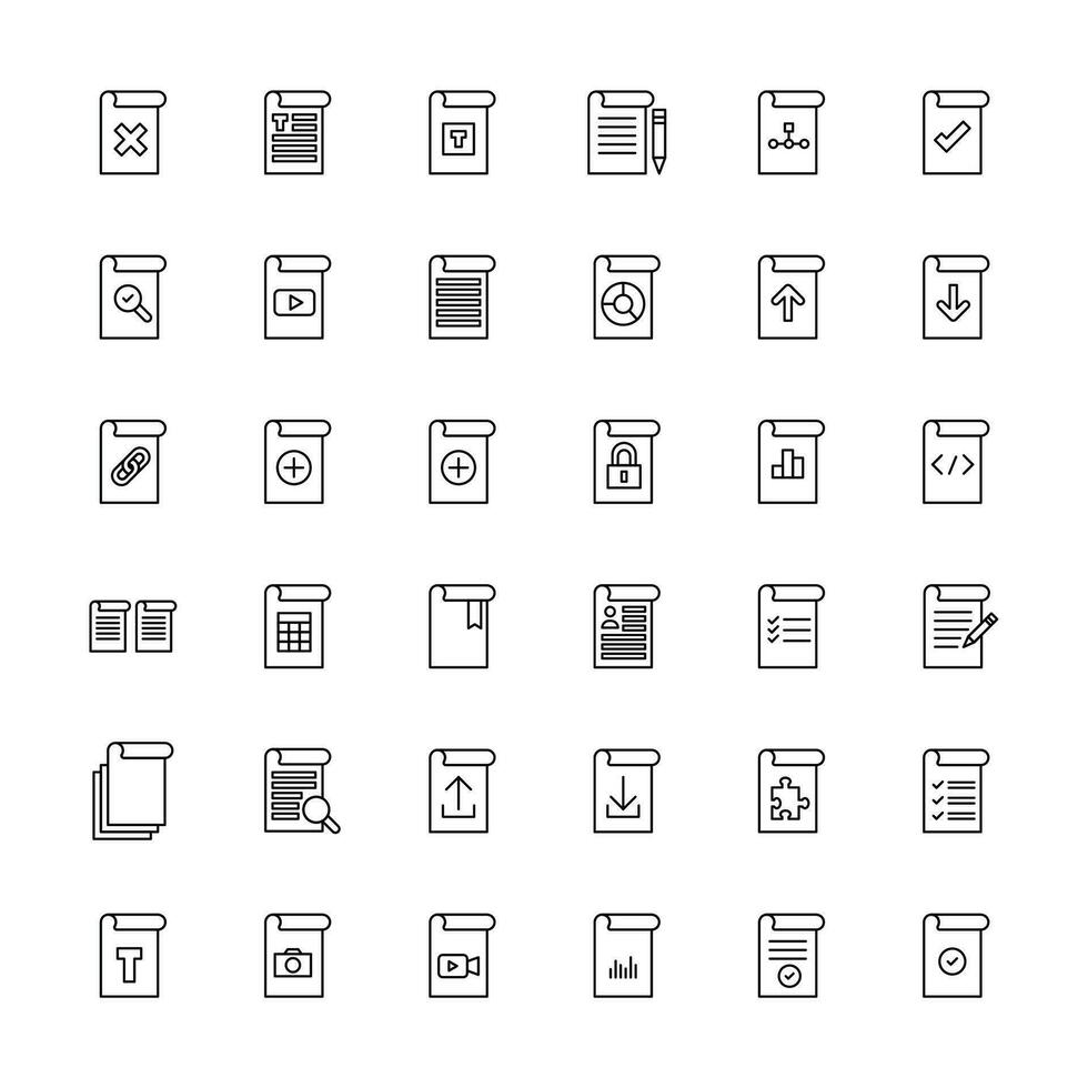 dokumentieren Geschäft Symbol zum Webseite, ui ux essentiell, Symbol, Präsentation, Grafik Ressourcen, Geschäftsmann vektor