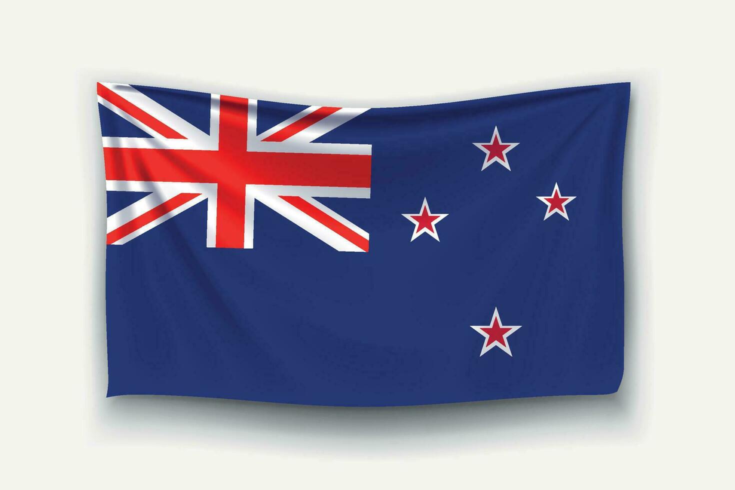 Nya Zeelands flagga vektor