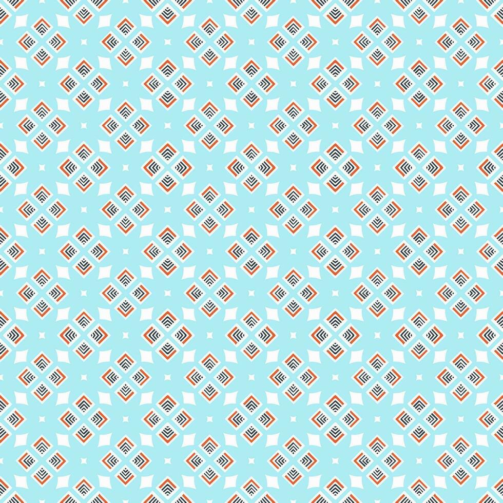 multi Farbe nahtlos abstrakt Muster. Hintergrund und Hintergrund. multi farbig. bunt Zier Design. farbig Mosaik Ornamente. vektor