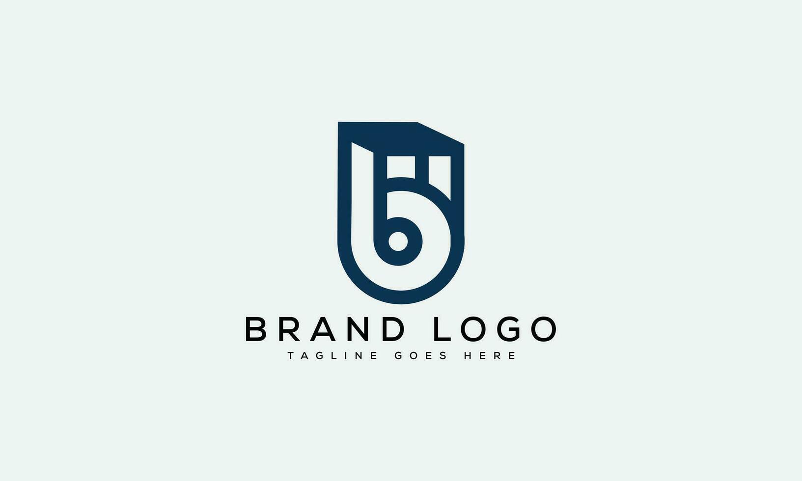 brev b logotyp design vektor mall design för varumärke.