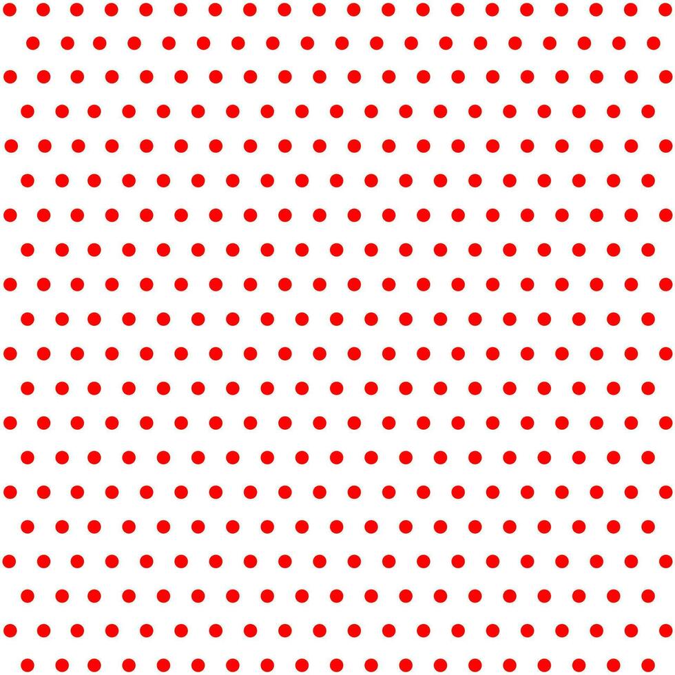 sömlös röd punkt mönster ikon. polka romb bakgrund symbol. tapet vektor tecken.