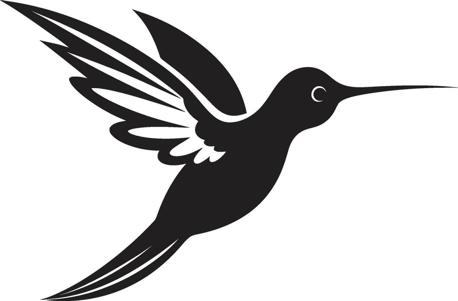 kolibri emblem för din varumärke kolibri symbol i vektor artisteri