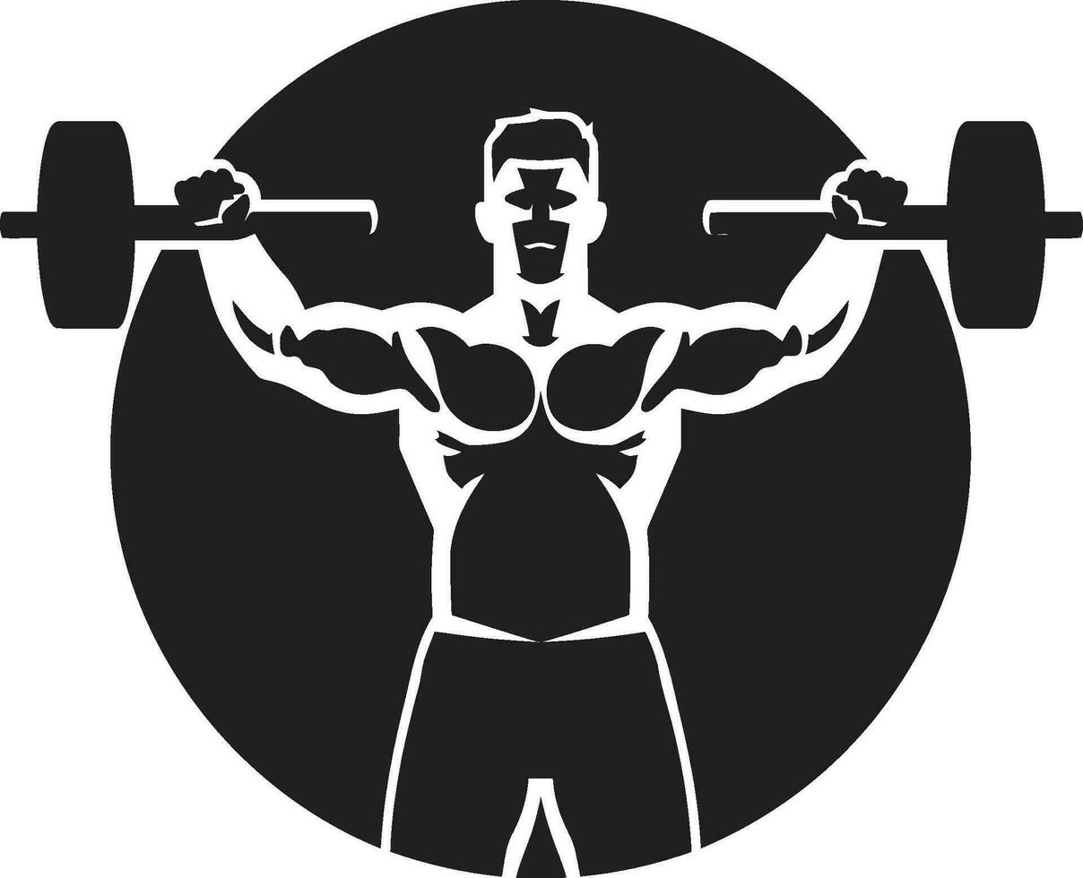 Muskelkraft Vektoren Bodybuilding und Übung Symbole verkörpern Fitness Eleganz Leistung Bildhauerei Vektor Symbole präsentieren Bodybuilding und Übung im künstlerisch bilden