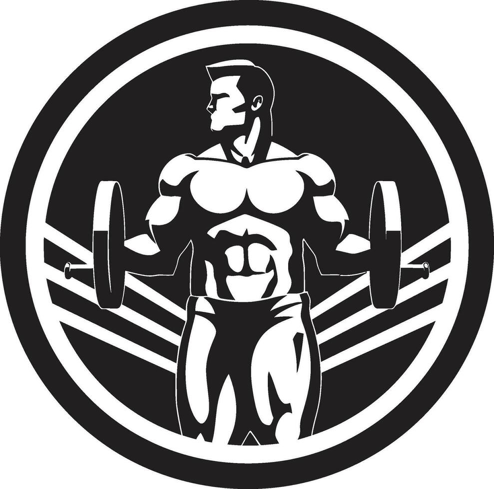 Bildhauerei Erfolg Vektor Designs zum Bodybuilding und Übung dynamisch Bemühungen Übung Vektor Symbole zum Bodybuilding