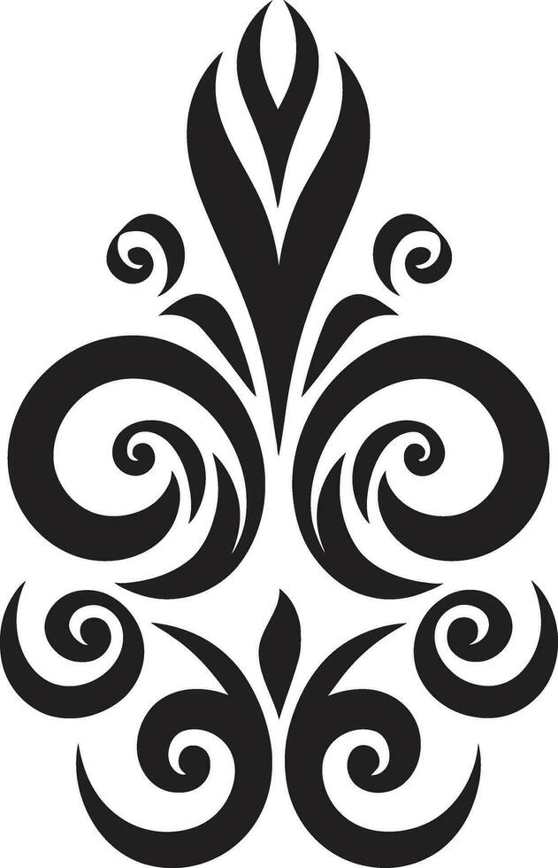 elegant krusidullar abstrakt vektor ikoner med calligraphic detailing dekorativ rullar vektor design element i calligraphic artisteri