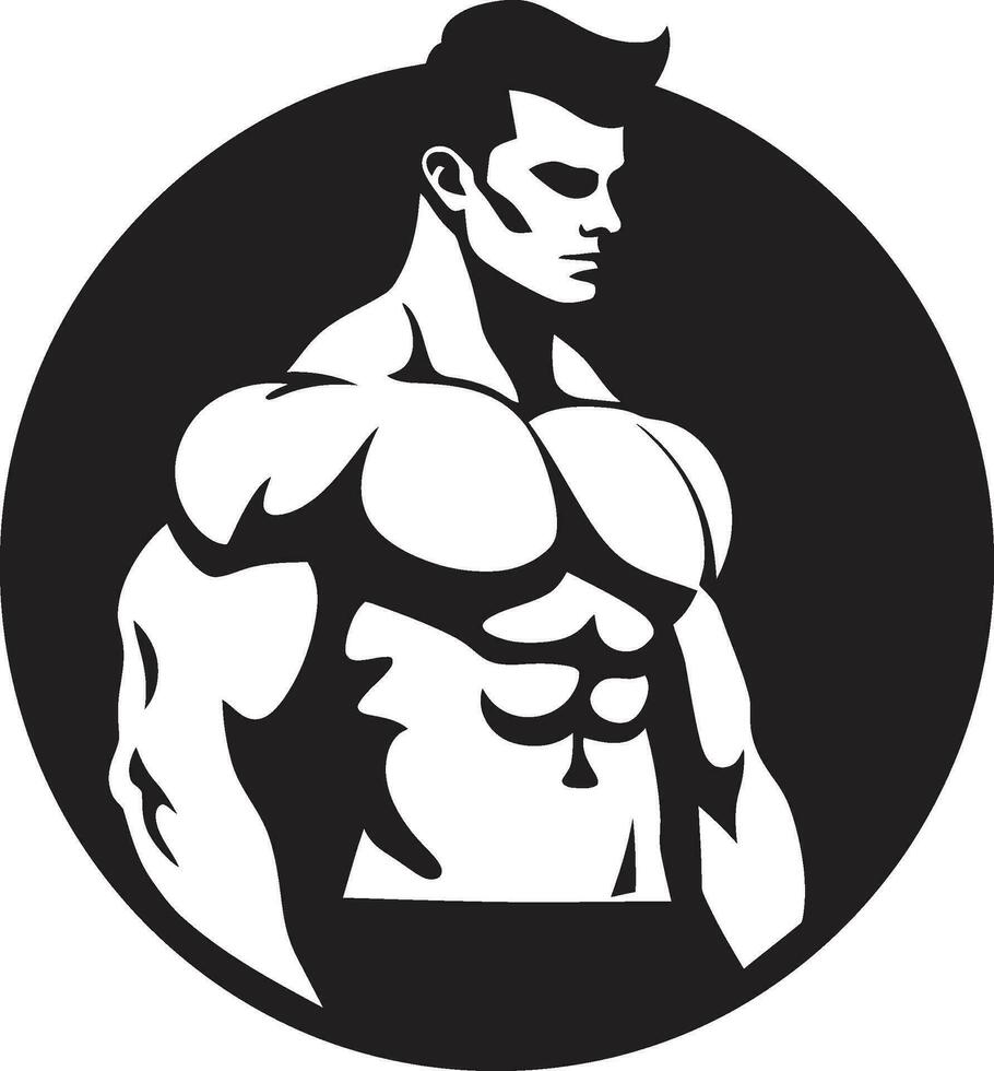 fitflex vektorer grafisk mönster avslöjande de väsen av bodybuilding och övning skulpterad Momentum vektor ikoner fångande de energi av bodybuilding och övning