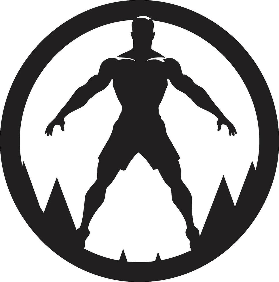 geformt Stärke Übung Vektor Symbole zum Bodybuilding Bodybuilding Grundlagen Vektor Designs zum Fitness Symbole