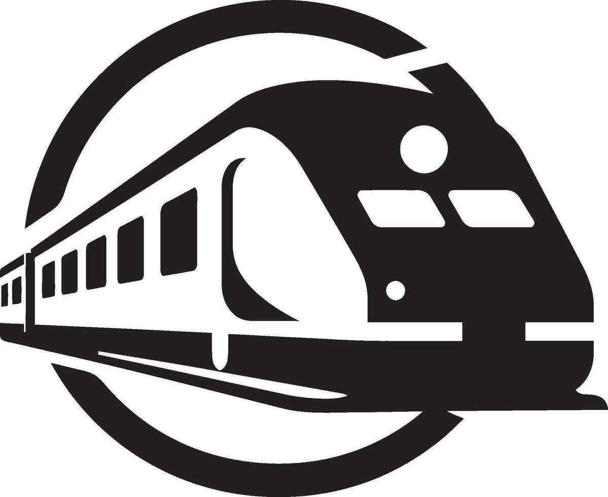 Jahrgang Lokomotive Route schwarz Symbol nostalgisch Schiene Transport Vektor schwarz Design
