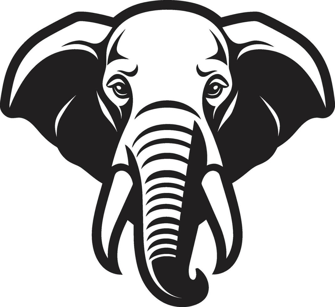 elefant logotyp med neon glöd en ljus och energisk design elefant logotyp med 3d effekt en realistisk och uppslukande design vektor