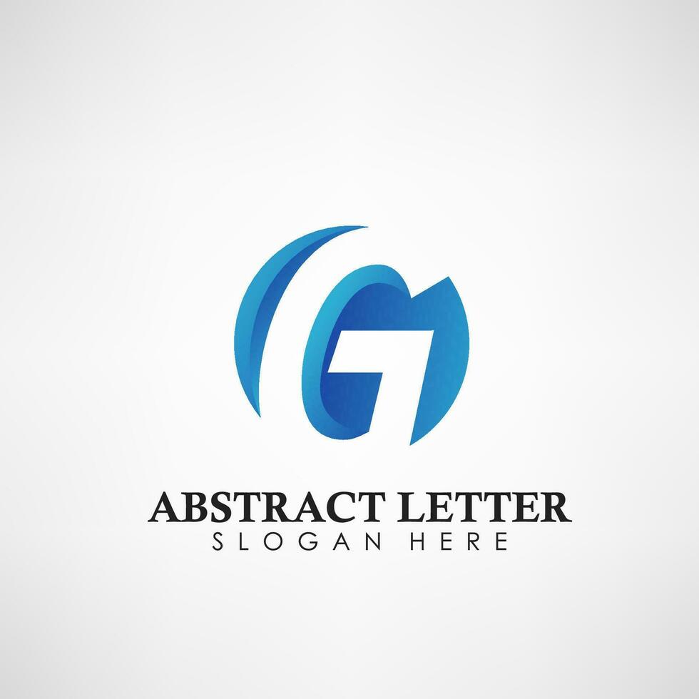 abstrakt Brief G Logotyp. geeignet zum Warenzeichen, Unternehmen Logo, und andere, Vektor Illustration