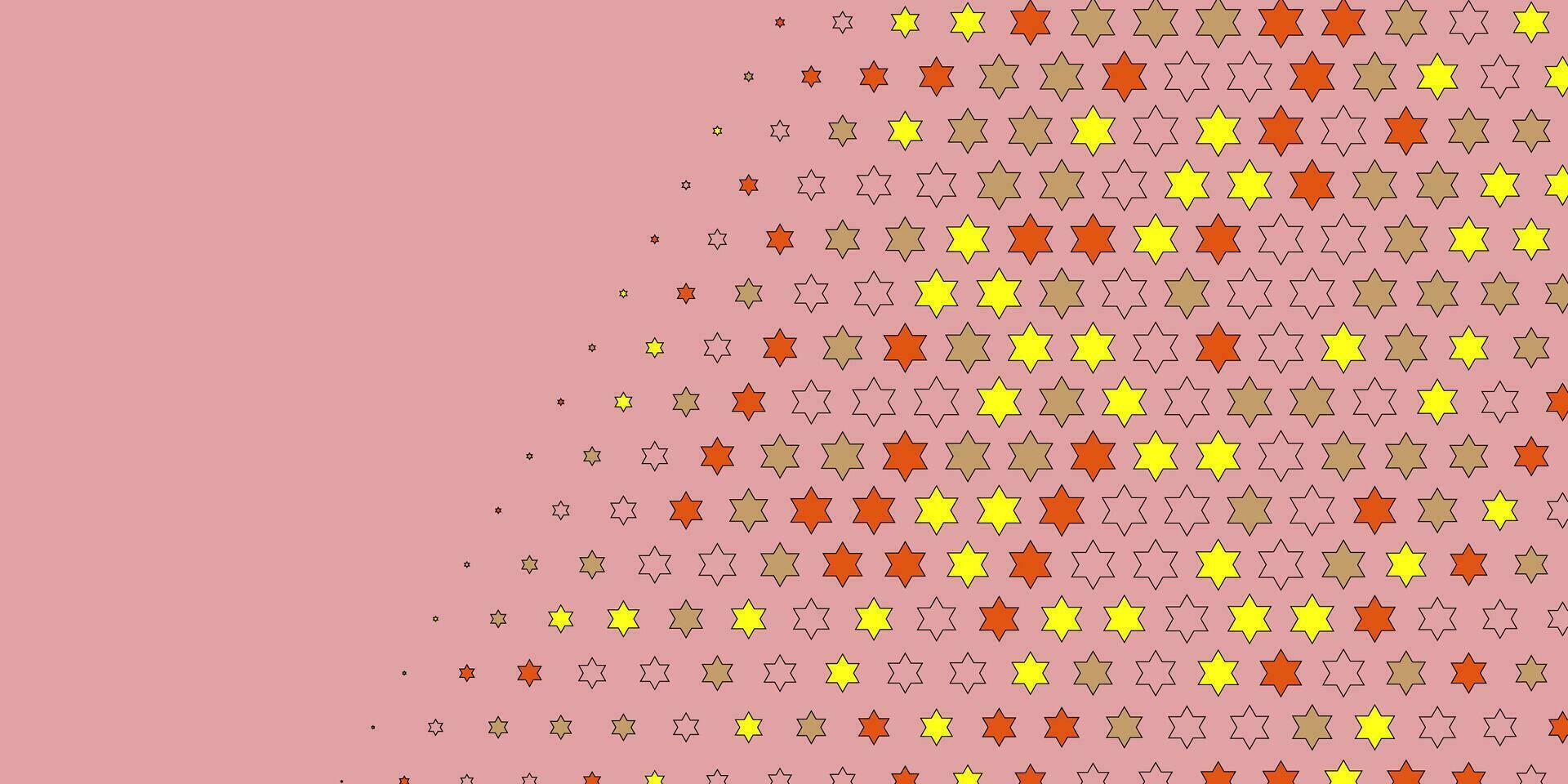 stjärnor bred baner två Färg abstrakt illustration bakgrund skön tapet av färgrik mång storlekar stjärnor vektor