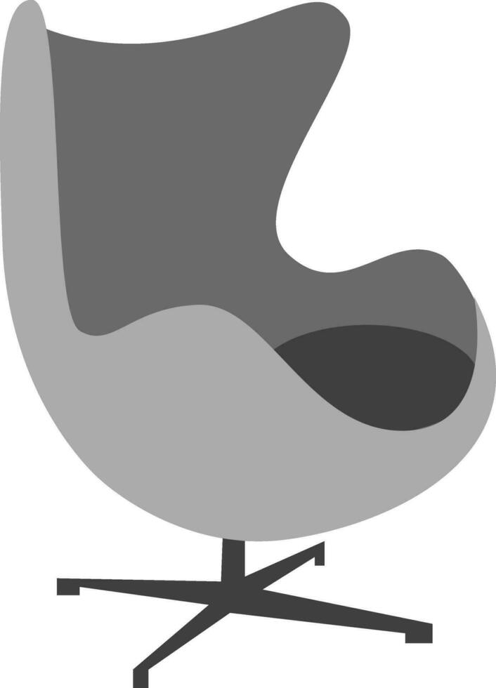 möbelritning av en boll stol vektor eller Färg illustration