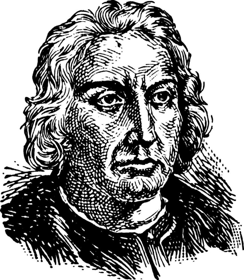 christopher columbus, årgång illustration vektor