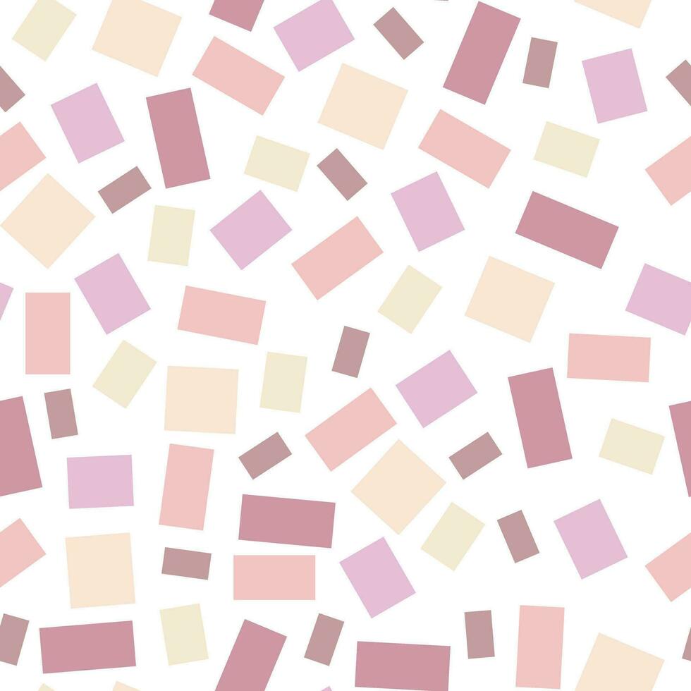 Konfetti Muster im Pastell- Farbe vektor