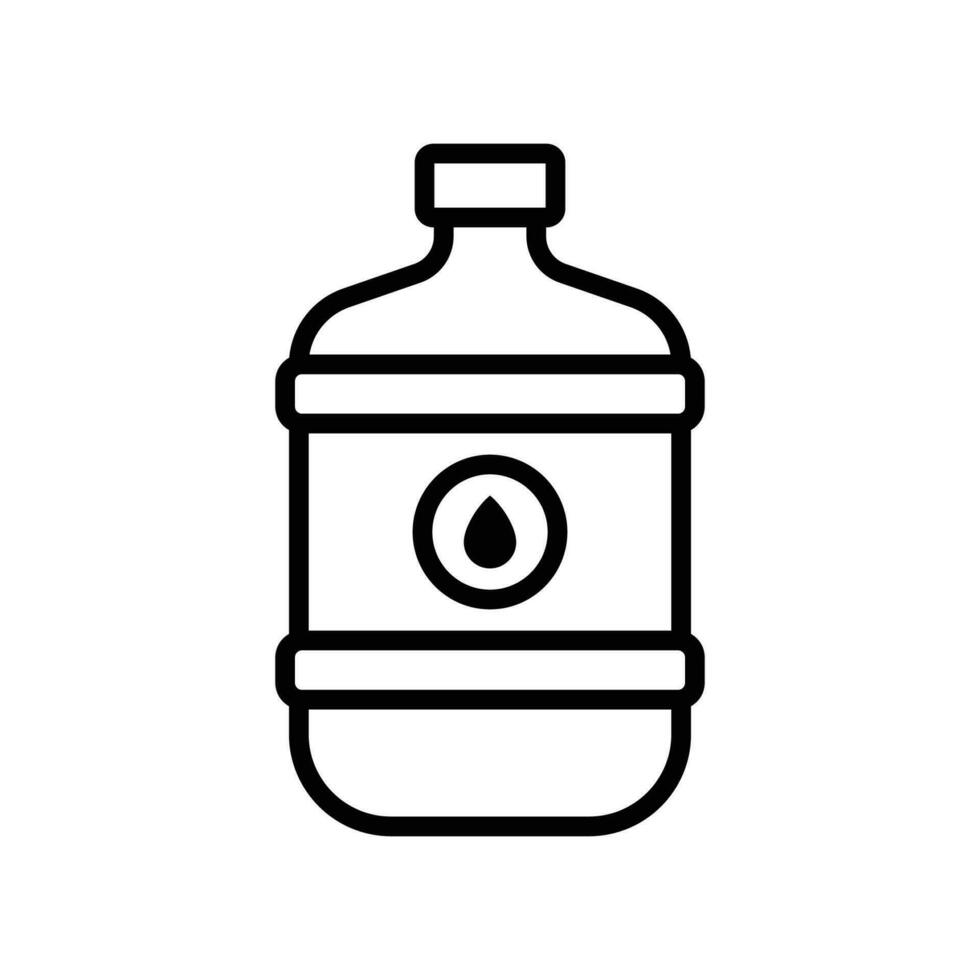 Wasser Gallone Symbol Vektor Design Vorlage einfach und sauber