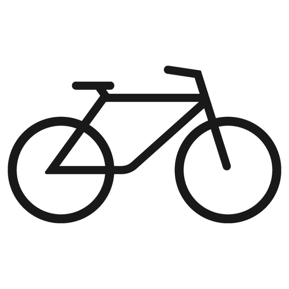 cykel ikon vektor logotyp