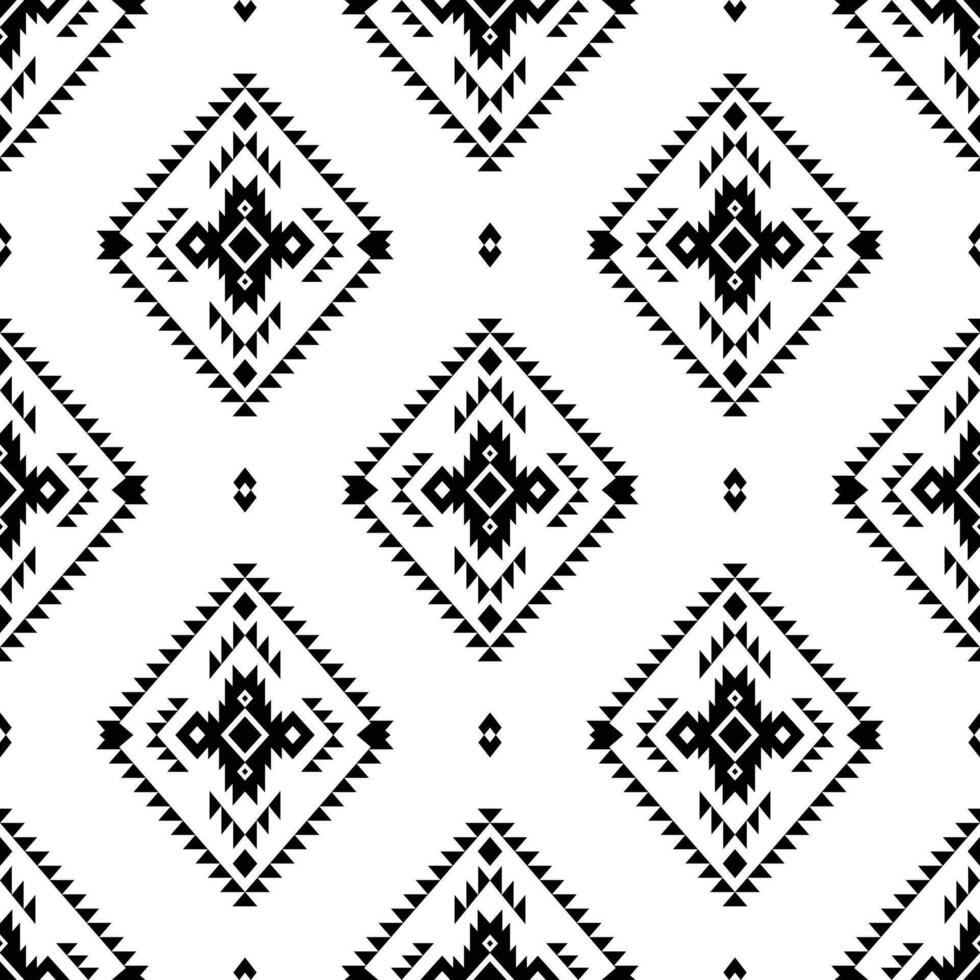 inföding amerikan sömlös upprepa mönster. aztec navajo etnisk element motiv. abstrakt bakgrund med årgång motiv. design för ridå, textil, omslag, tyg, lapptäcke, batik, textur, ikat. vektor