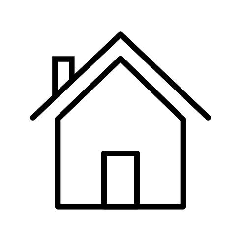 Haus Vektor Icon