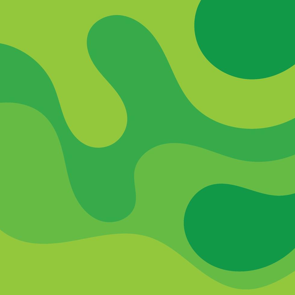 abstrakter grüner Wellenvektorillustrations-Designhintergrund eps10 vektor
