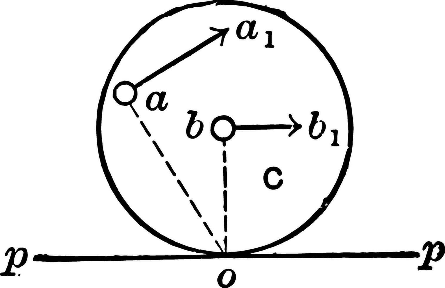 Sektion von rollen Oberflächen Jahrgang Illustration. vektor