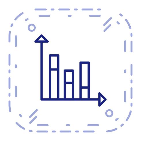 Vektorstatistik-Symbol vektor