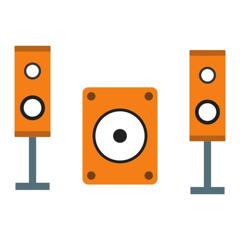 Musik System Vektor Icon
