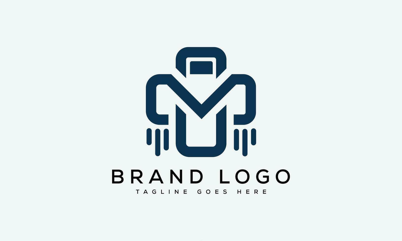 Brief m Logo Design Vektor Vorlage Design zum Marke.